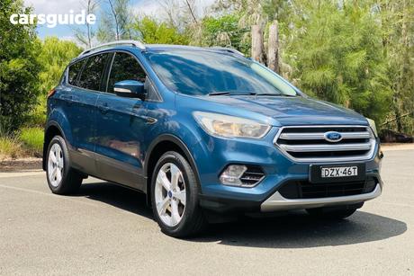 Blue 2019 Ford Escape Wagon Trend (Awd)