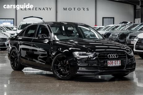 Black 2015 Audi A4 Sedan 1.8 Tfsi S-Line Le