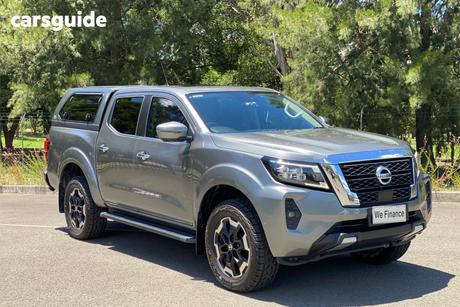 Grey 2021 Nissan Navara Dual Cab Pick-up St-X (4X4) Leather/Sunroof
