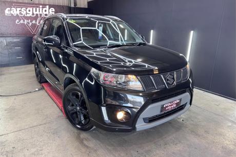 Black 2016 Suzuki Vitara Wagon S Turbo (2Wd) (Qld)