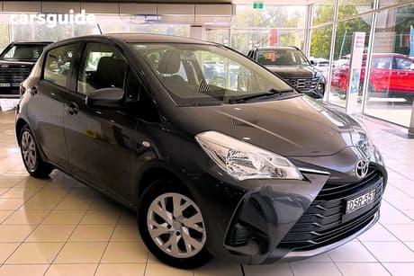 Grey 2017 Toyota Yaris Hatchback Ascent
