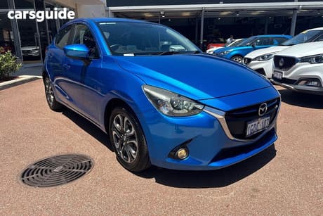 Blue 2016 Mazda 2 Hatchback Genki