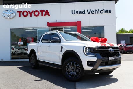 White 2022 Ford Ranger Double Cab Pick Up Wildtrak 2.0 (4X4)