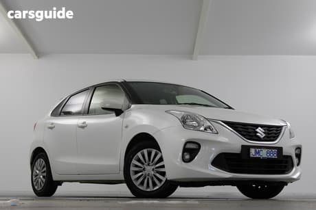 White 2022 Suzuki Baleno Hatchback Gl