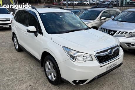 White 2015 Subaru Forester Wagon 2.5I-L