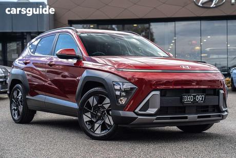 Red 2025 Hyundai Kona Wagon Elite