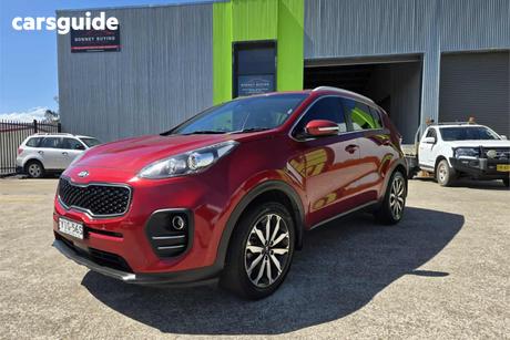 Red 2018 Kia Sportage Wagon Ao Edition