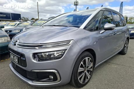 Grey 2017 Citroen Grand C4 Picasso Wagon Exclusive Bluehdi