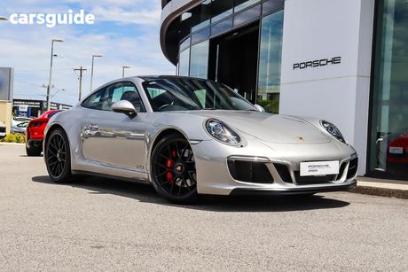 Silver 2018 Porsche 911 Coupe Carrera Gts