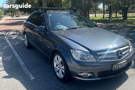 Grey 2008 Mercedes-Benz C200 Sedan Kompressor Classic