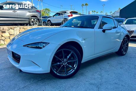 White 2017 Mazda MX-5 Convertible Roadster Gt