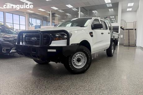 White 2020 Ford Ranger Double Cab Chassis Xl 2.2 Hi-Rider (4X2)
