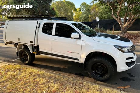 White 2020 Holden Colorado Cab Chassis Ls (4X4)