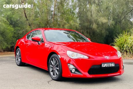 Red 2013 Toyota 86 Coupe Gt