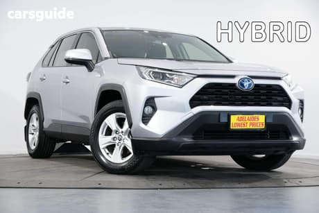 Silver 2021 Toyota RAV4 Wagon Gx (2Wd) Hybrid