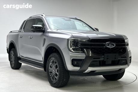 Silver 2023 Ford Ranger Double Cab Pick Up Wildtrak 2.0 (4X4)