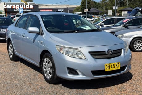 Grey 2007 Toyota Corolla Sedan ACSENT