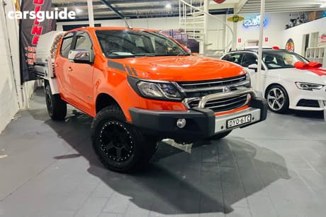 Orange 2018 Holden Colorado Crew Cab Pickup Ltz (4X4)