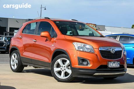 Orange 2014 Holden Trax Wagon Ltz
