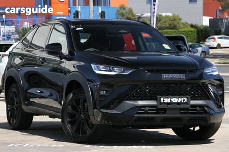 Black 2025 GWM Haval H6GT Wagon Ultra Phev (4Wd)