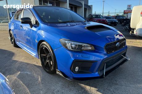 Blue 2019 Subaru WRX Sedan Premium (Awd)