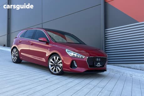 Red 2017 Hyundai I30 Hatchback Sr Premium