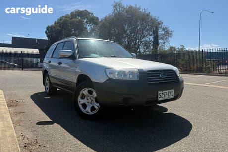 Silver 2006 Subaru Forester Wagon X