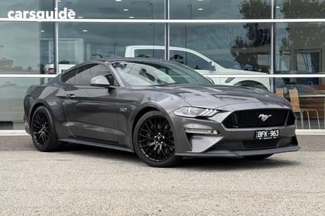 Grey 2018 Ford Mustang Coupe Fastback Gt 5.0 V8