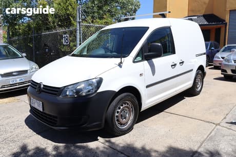 White 2012 Volkswagen Caddy Van Tsi160