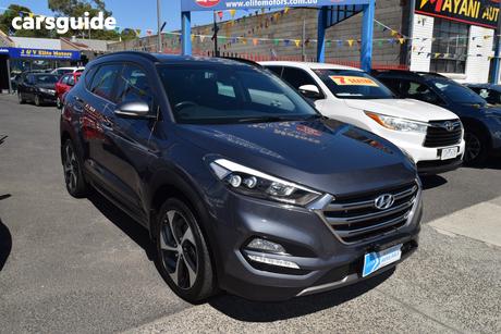 Grey 2016 Hyundai Tucson Wagon Highlander (Awd)