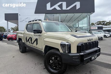 Beige 2025 Kia Tasman Double Cab Pick Up X-Pro (4X4) (0.9T) Bdy Fender