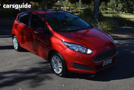 Red 2015 Ford Fiesta Hatchback Ambiente