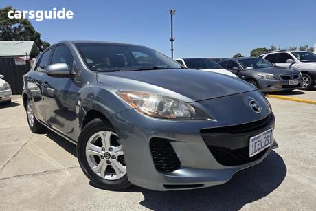 Blue 2013 Mazda 3 Hatchback Neo