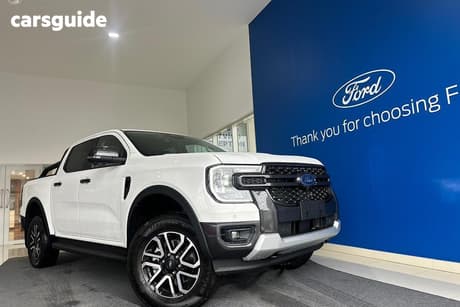White 2025 Ford Ranger Double Cab Pick Up Sport 2.0 (4X4)