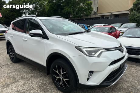 White 2016 Toyota RAV4 Wagon Gxl (4X4)