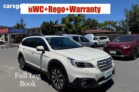 White 2017 Subaru Outback Wagon 2.5I Premium