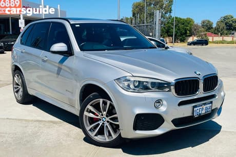 Silver 2016 BMW X5 Wagon Sdrive 25D