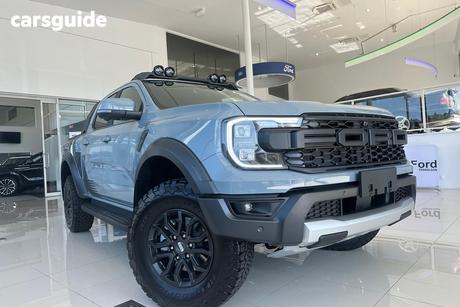 Grey 2025 Ford Ranger Double Cab Pick Up Raptor 3.0 (4X4)