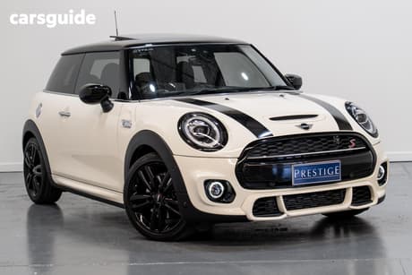 White 2021 Mini Cooper Hatchback S Jcw Sport 3D Hatch
