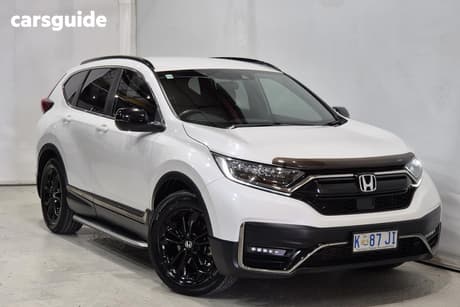 White 2022 Honda CR-V Wagon Black Edition (2Wd) 5 Seats