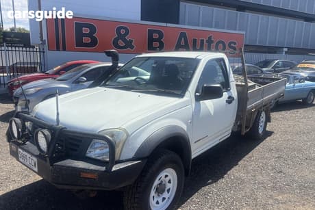 White 2005 Holden Rodeo Cab Chassis Dx (4X4)