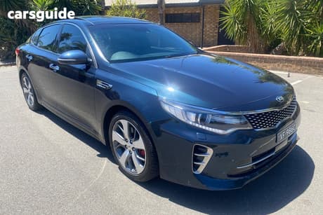 Blue 2016 Kia Optima Sedan Gt