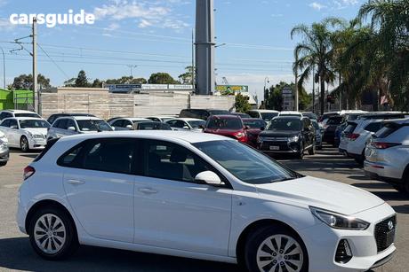 White 2018 Hyundai I30 Hatchback Go