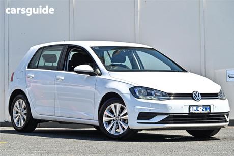 White 2017 Volkswagen Golf Hatchback 110 Tsi Trendline