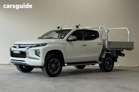 White 2021 Mitsubishi Triton Double Cab Pick Up Gls (4X4)