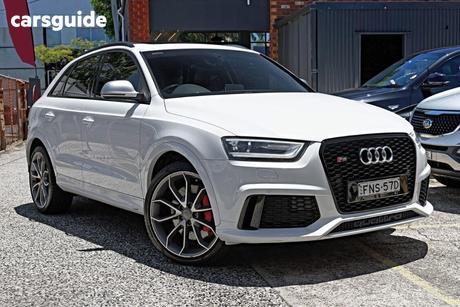 White 2014 Audi RS Q3 Wagon 2.5 Tfsi Quattro