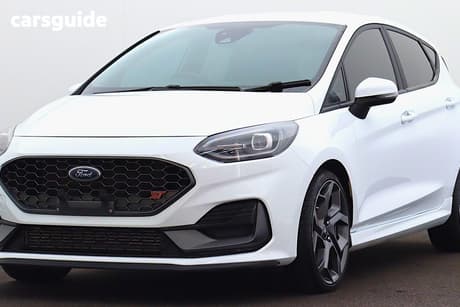 White 2022 Ford Fiesta Hatchback St