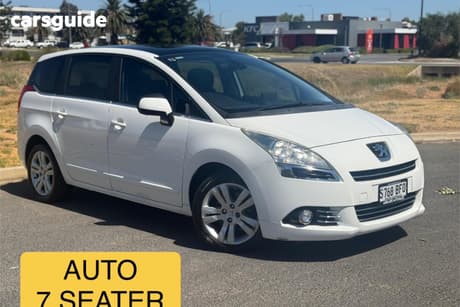 White 2013 Peugeot 5008 Wagon Active 2.0 Hdi