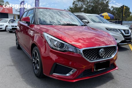 Red 2021 MG MG3 Hatchback Excite (With Navigation)