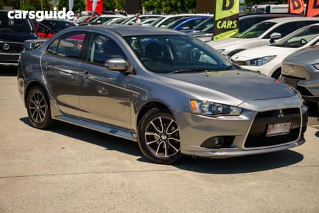 Silver 2015 Mitsubishi Lancer Sedan Es Sport